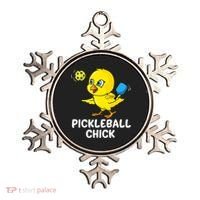 Pickleball Chick, funny pickleball Ornament thumb 0