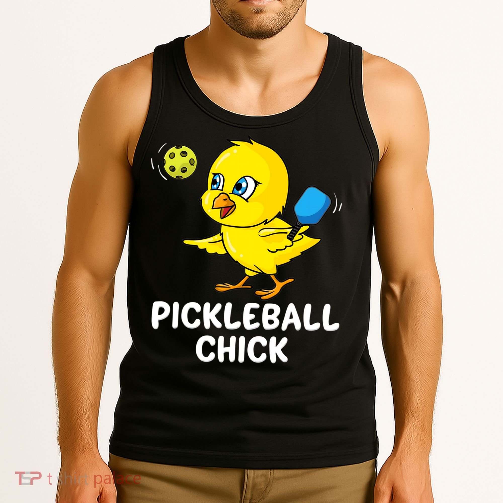 Pickleball Chick, funny pickleball Tank Top