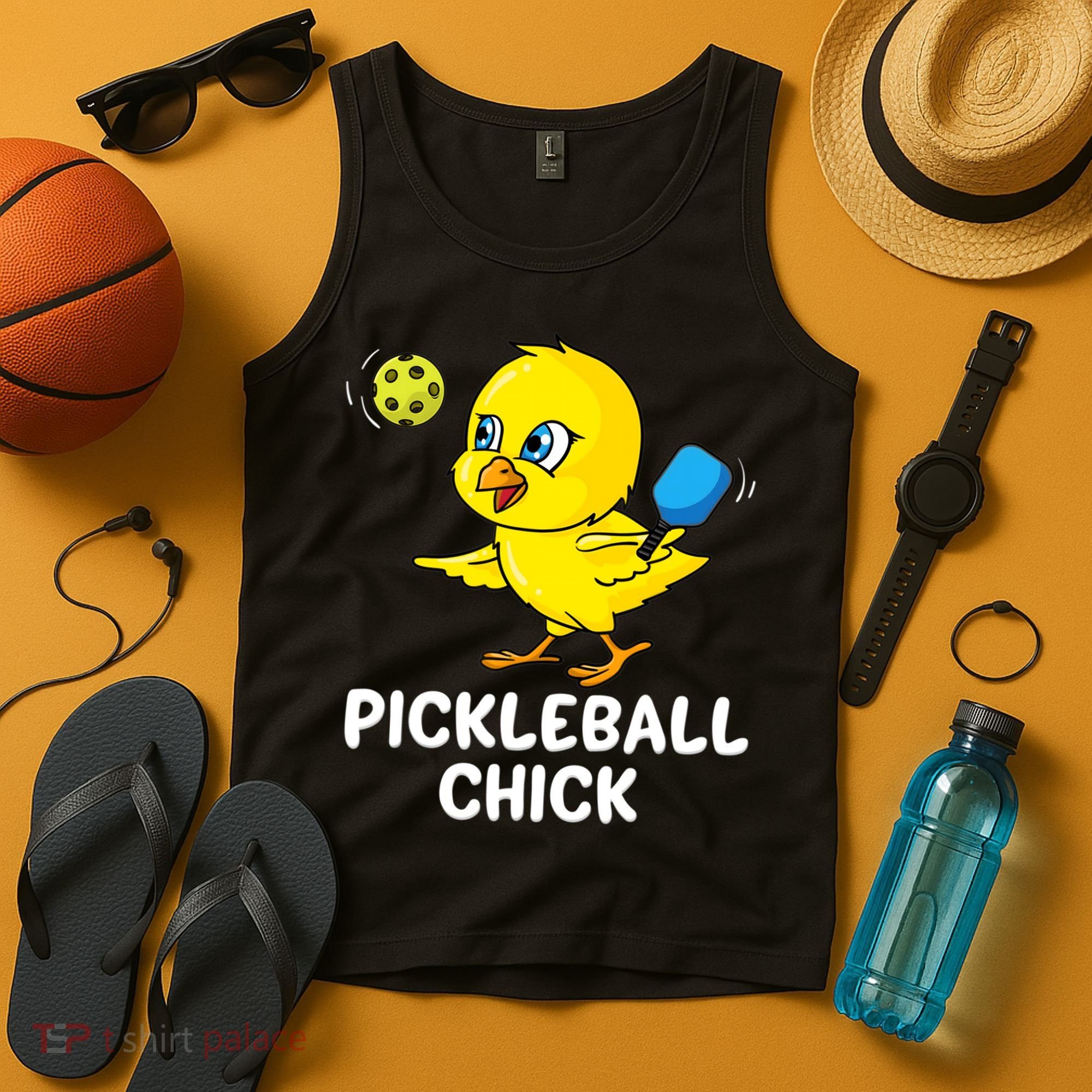 Pickleball Chick, funny pickleball Tank Top