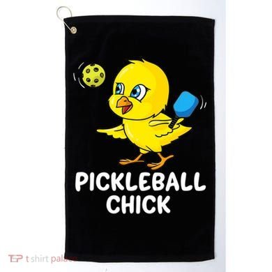 Pickleball Chick, funny pickleball Golf Towel