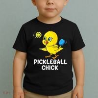 Pickleball Chick, funny pickleball Toddler T-Shirt thumb 2