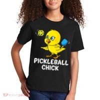 Pickleball Chick, funny pickleball Kids T-Shirt thumb 2