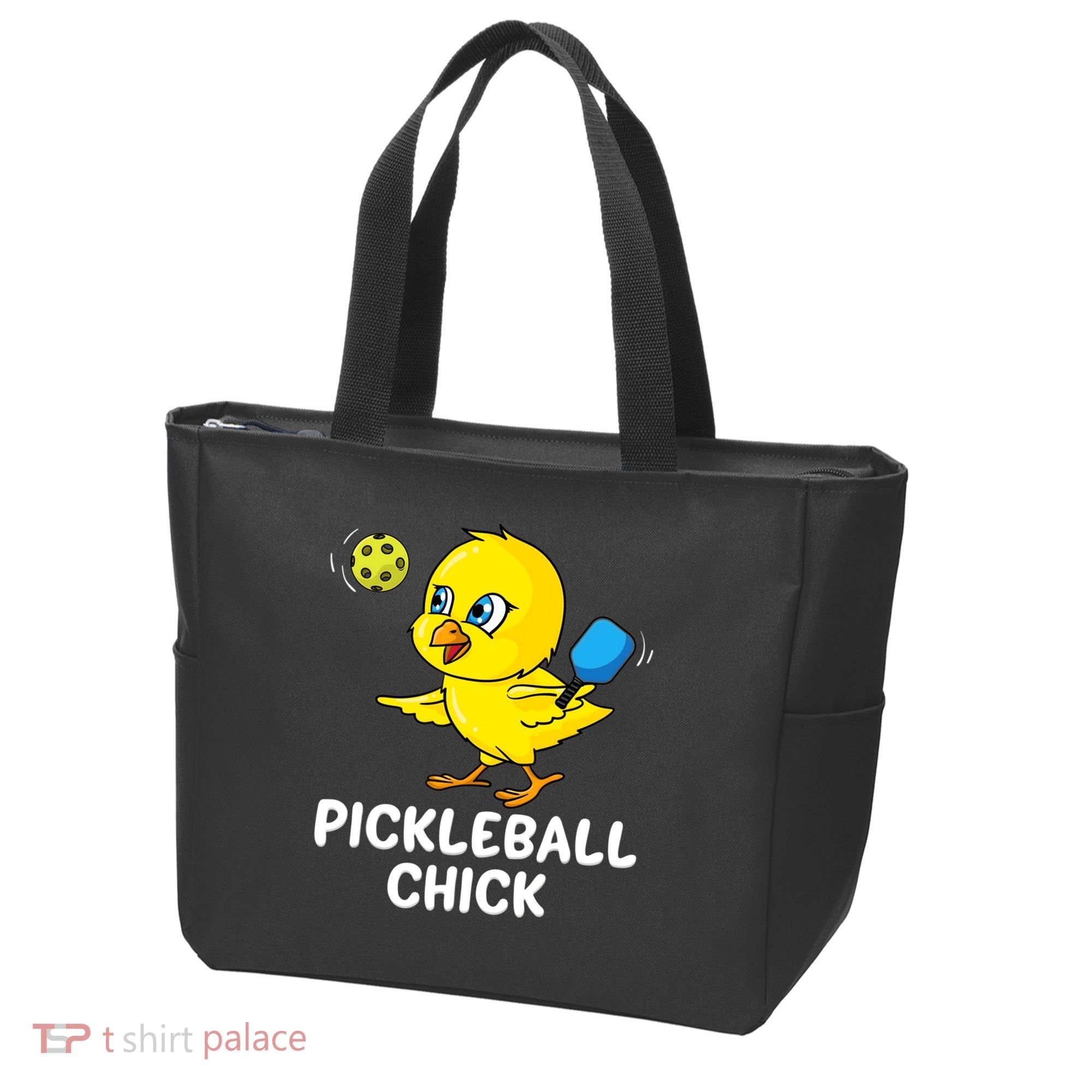 Pickleball Chick, funny pickleball Tote Bag