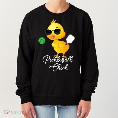 Pickleball Chick, Funny Pickleball Women's Sweatshirt