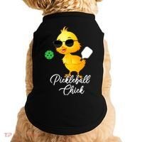 Pickleball Chick, Funny Pickleball Doggie Tank thumb 0