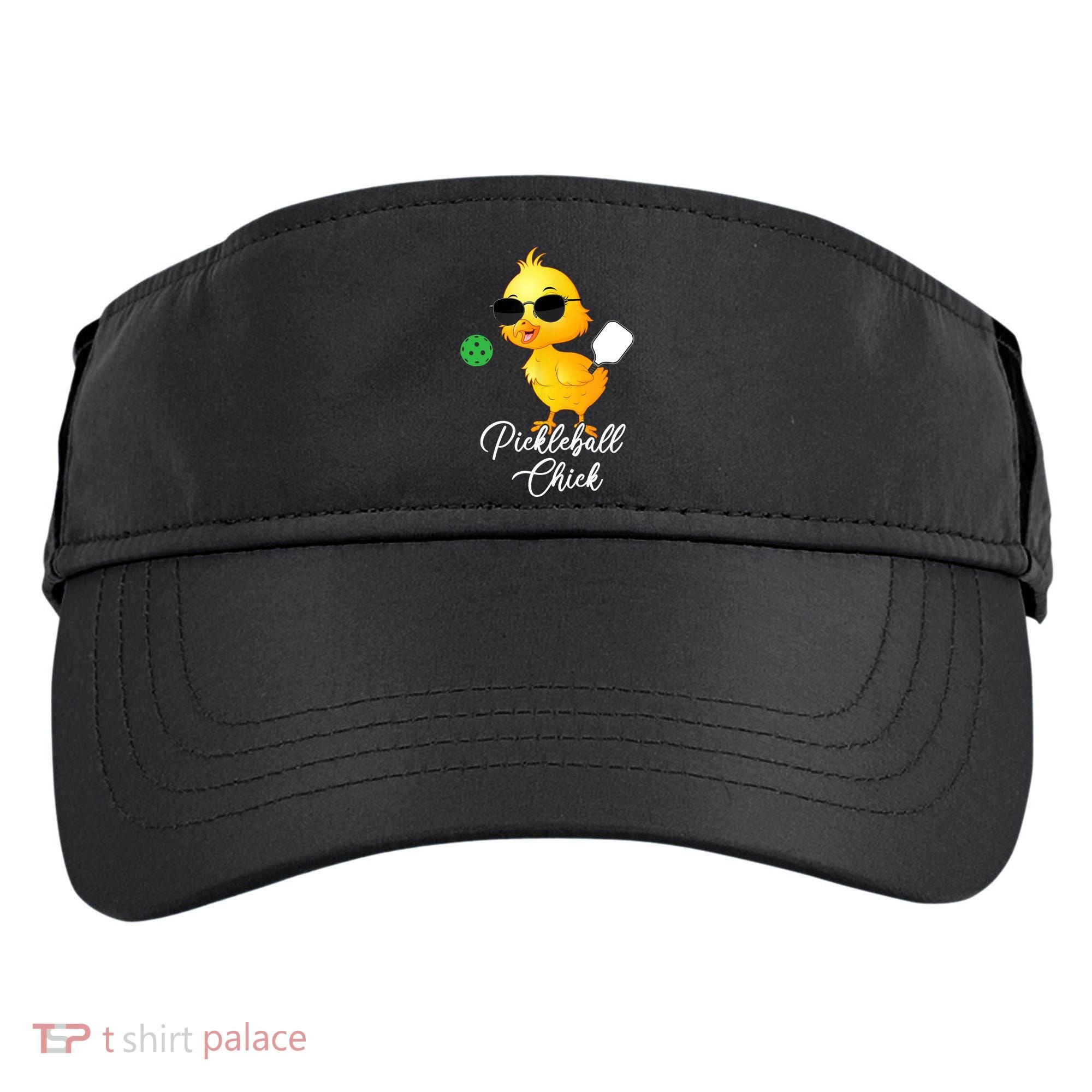 Pickleball Chick, Funny Pickleball Adult Drive Performance Visor