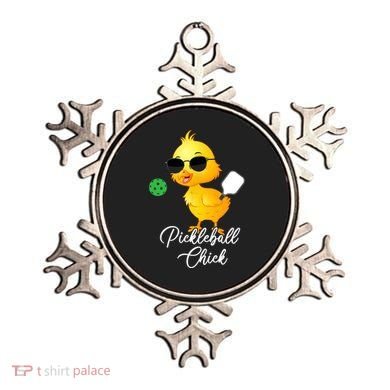 Pickleball Chick, Funny Pickleball Ornament