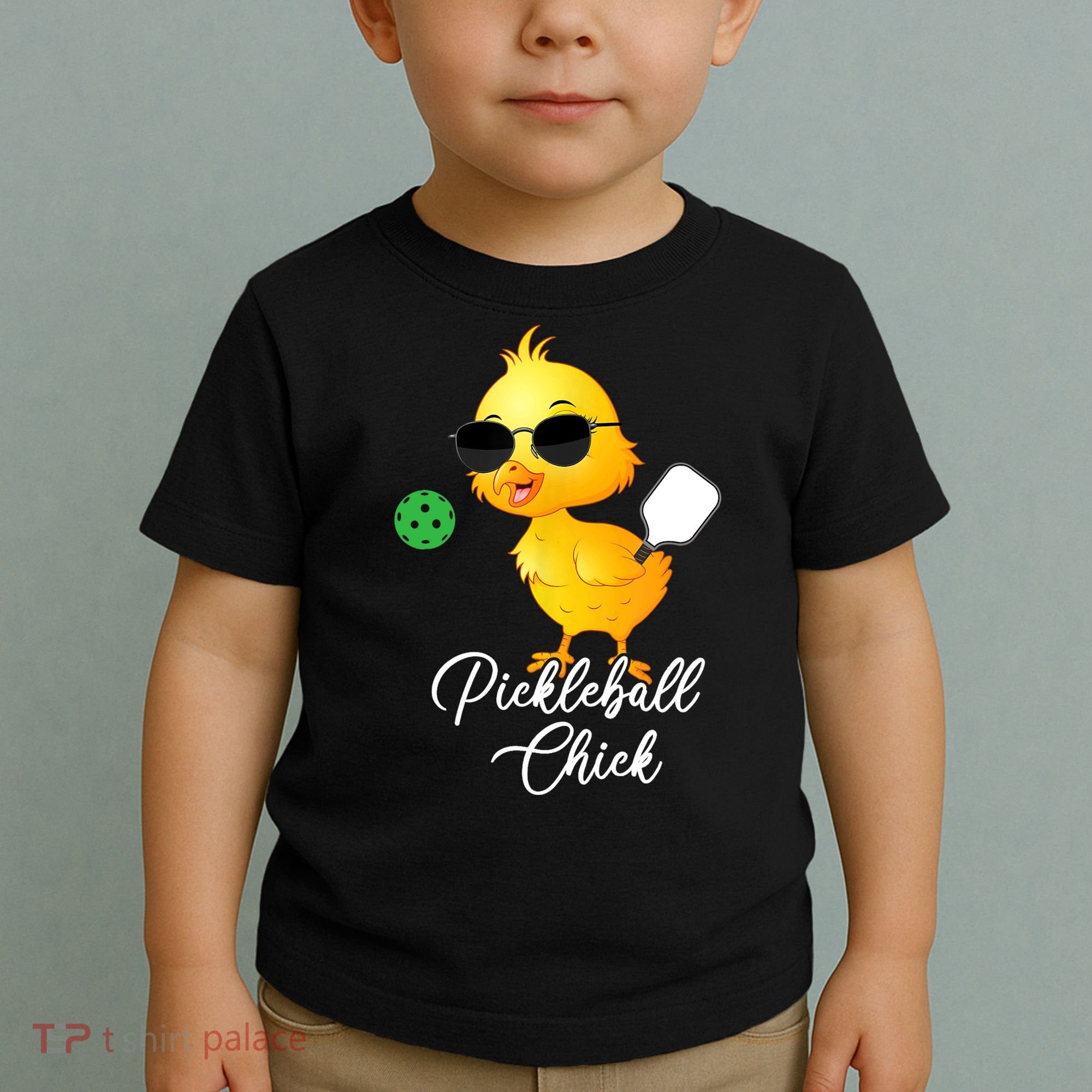 Pickleball Chick, Funny Pickleball Toddler T-Shirt