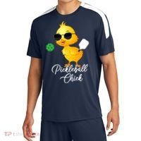 Pickleball Chick, Funny Pickleball Sport-Tek Competitor United Soccer Jersey thumb 0