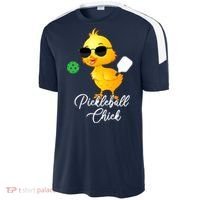 Pickleball Chick, Funny Pickleball Sport-Tek Competitor United Soccer Jersey thumb 2