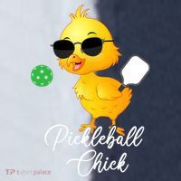 Pickleball Chick, Funny Pickleball Sport-Tek Competitor United Soccer Jersey thumb 4