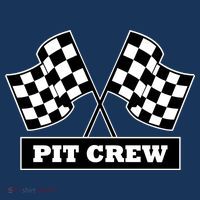 Pit Crew For Racing Party Parents Team Fast Cars Dark Coaster thumb 2