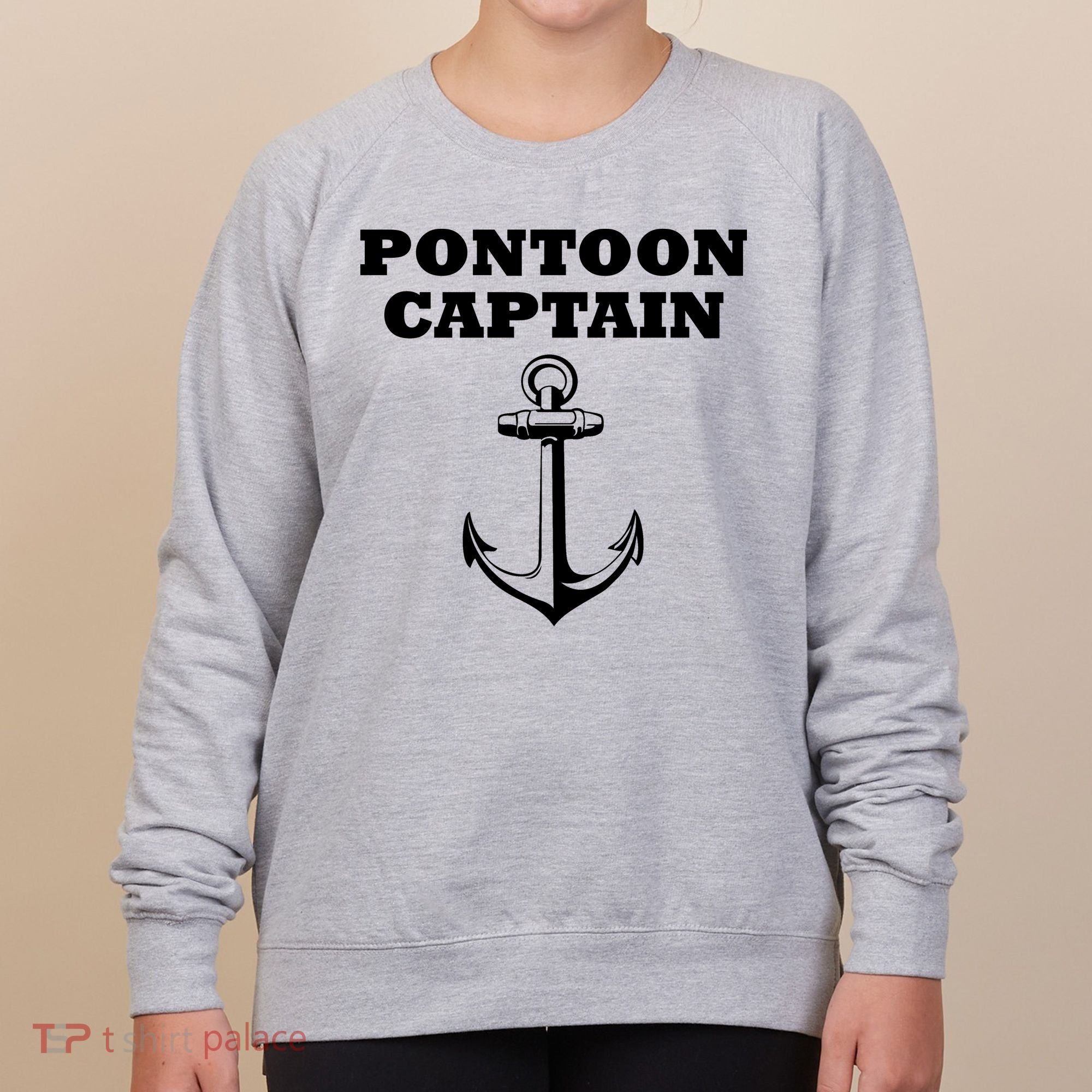 Pontoon Captain Funny Pontoon Women's Sweatshirt