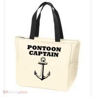 Pontoon Captain Funny Pontoon Tote Bag thumb 3