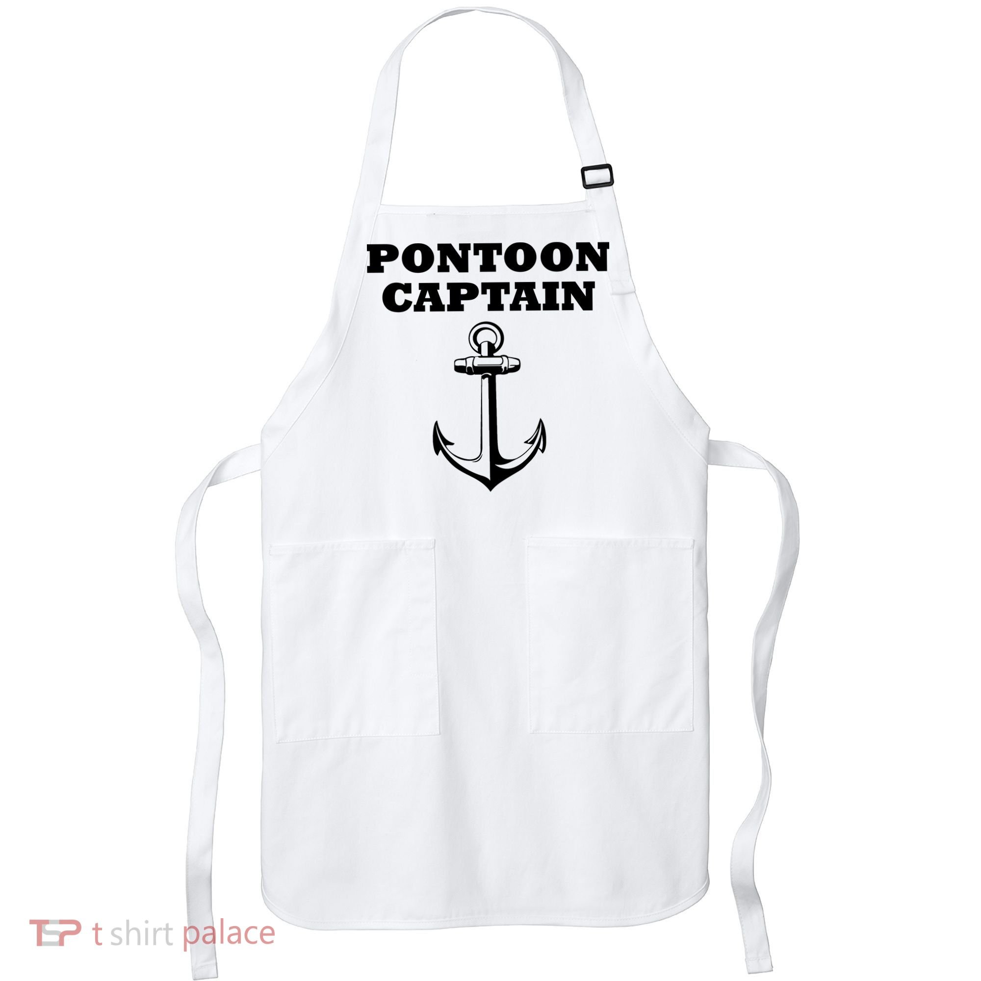 Pontoon Captain Funny Pontoon Apron