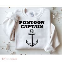 Pontoon Captain Funny Pontoon Sweatshirt thumb 2