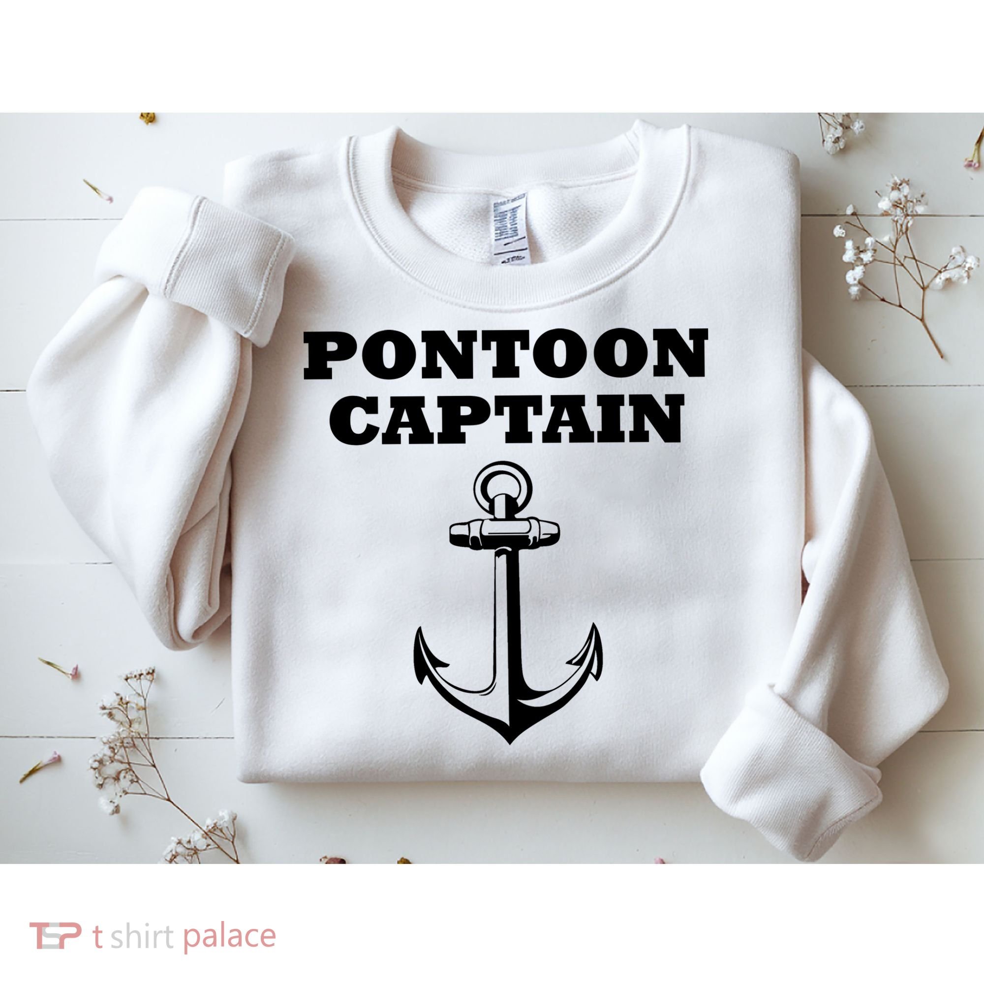 Pontoon Captain Funny Pontoon Sweatshirt