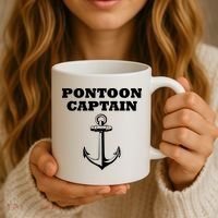 Pontoon Captain Funny Pontoon Coffee Mug thumb 3