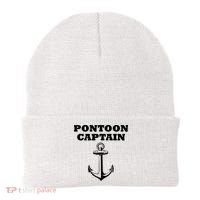 Pontoon Captain Funny Pontoon Beanie thumb 0