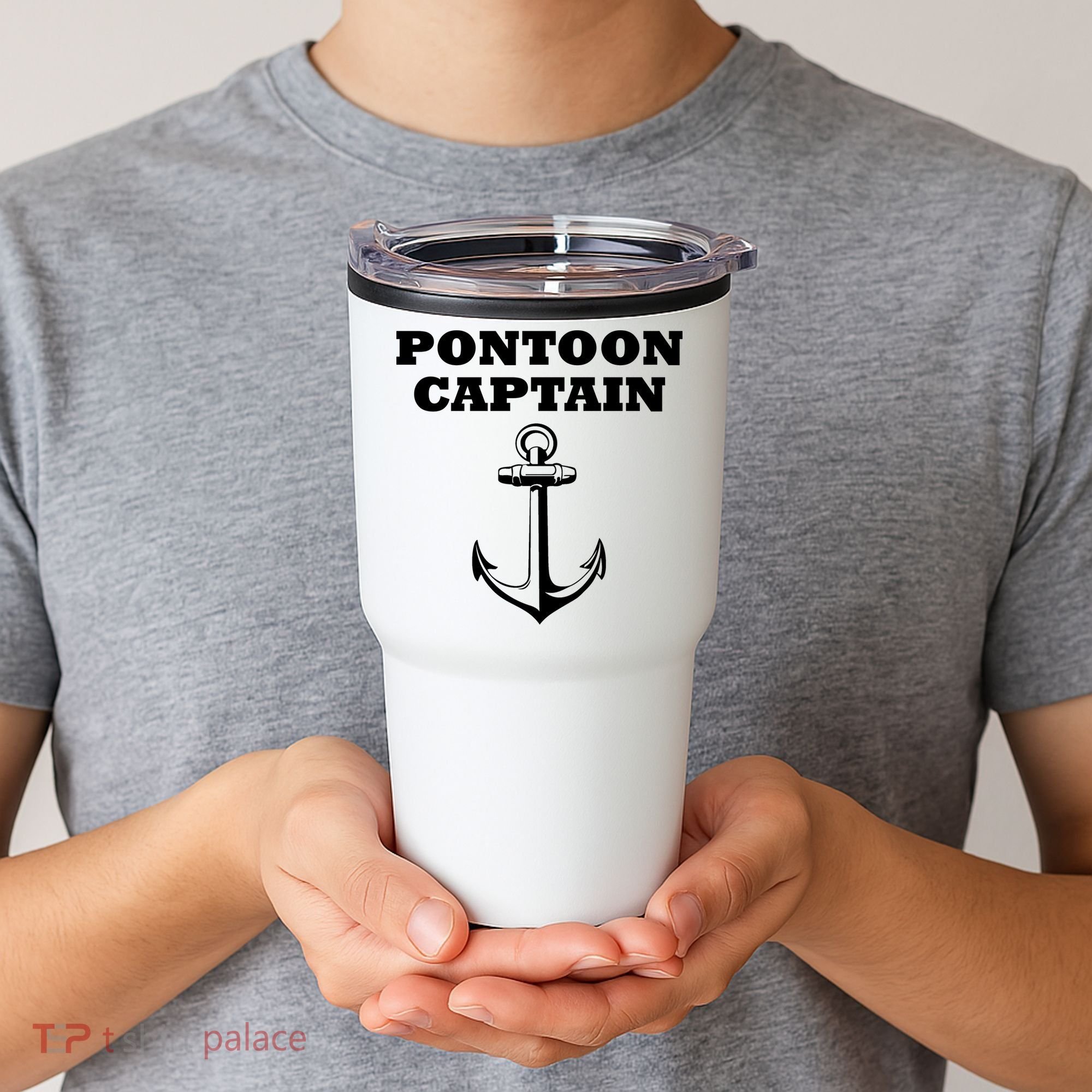 Pontoon Captain Funny Pontoon Tumbler