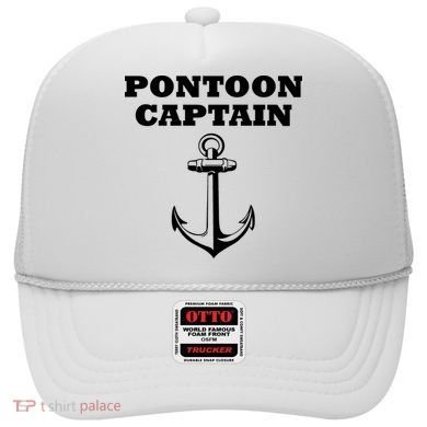 Pontoon Captain Funny Pontoon Hat