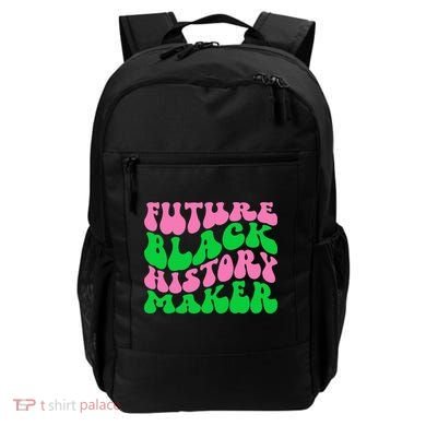 Pretty cute future black history maker aka funny tee Backpack