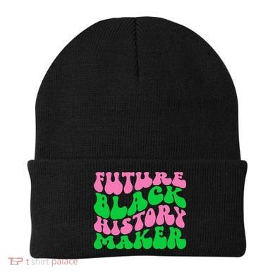 Pretty cute future black history maker aka funny tee Beanie