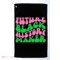 Pretty cute future black history maker aka funny tee Golf Towel thumb 0