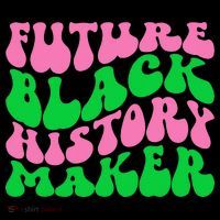 Pretty cute future black history maker aka funny tee Kids Sweatshirt thumb 2