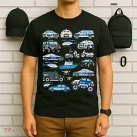 Police Car For Cop Vehicles SWAT Truck T-Shirt thumb 6