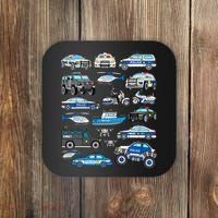 Police Car For Cop Vehicles SWAT Truck Coaster thumb 0