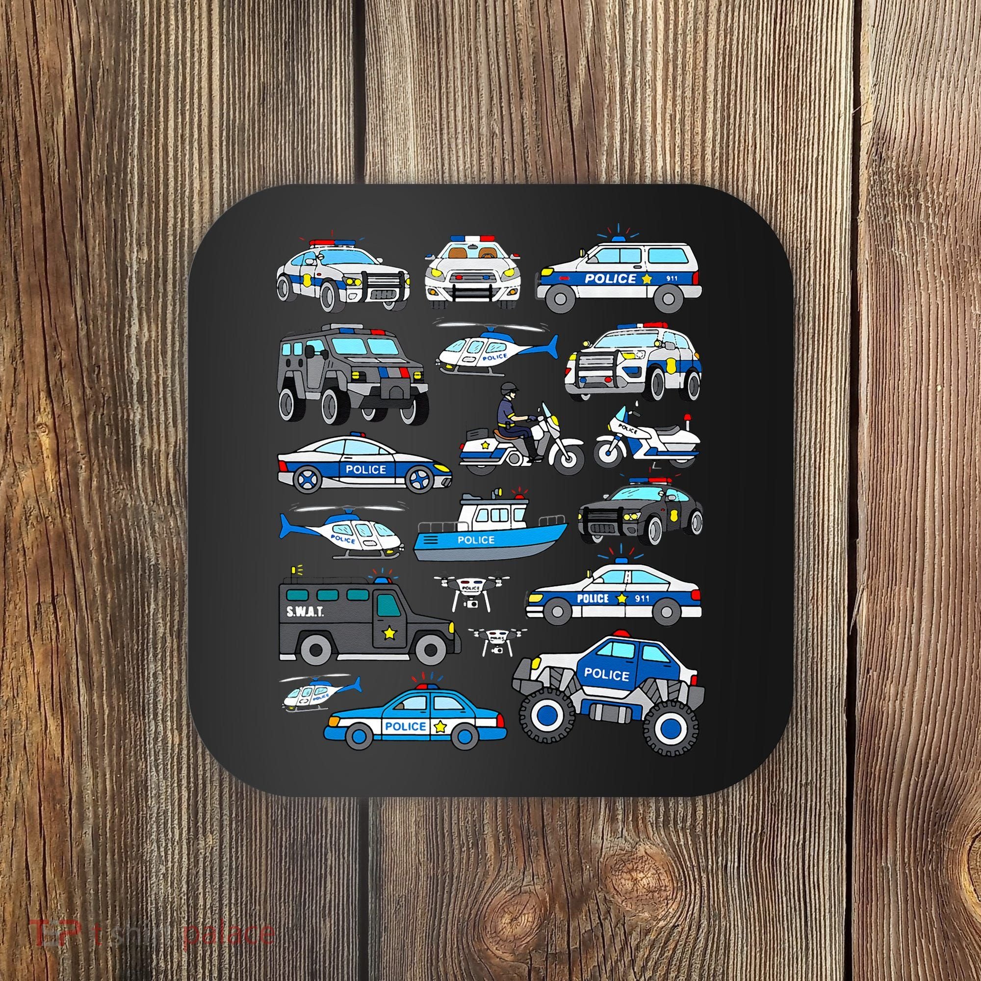 Police Car For Cop Vehicles SWAT Truck Coaster