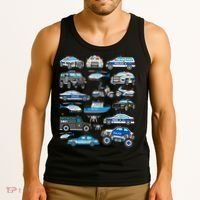 Police Car For Cop Vehicles SWAT Truck Tank Top thumb 3