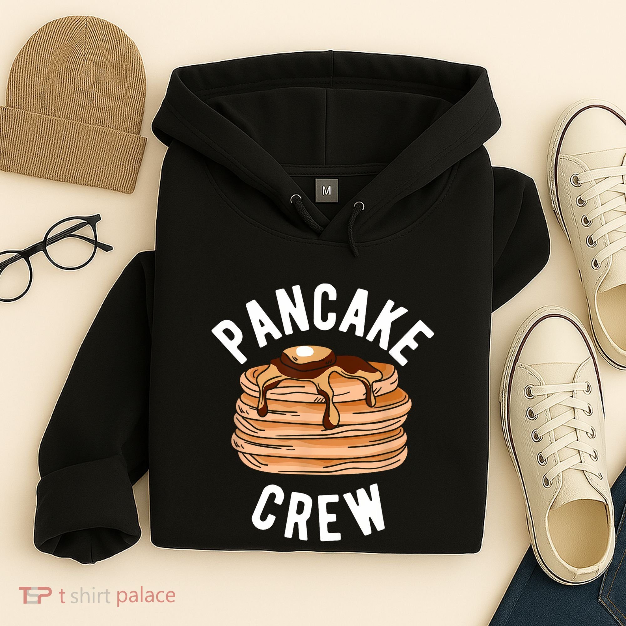 Pancake Crew Funny Pancake Hoodie