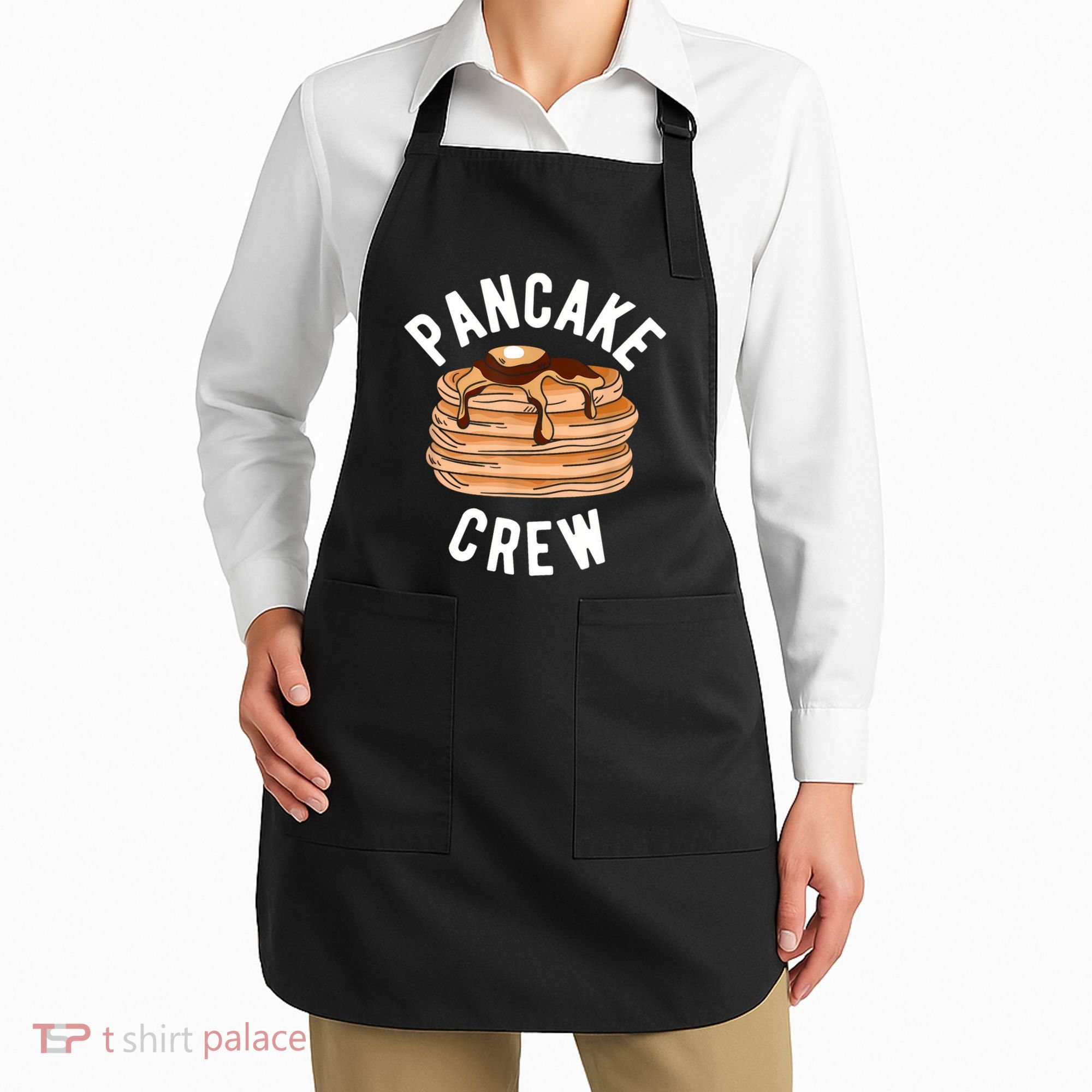 Pancake Crew Funny Pancake Apron