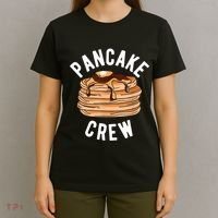 Pancake Crew Funny Pancake T-Shirt thumb 4