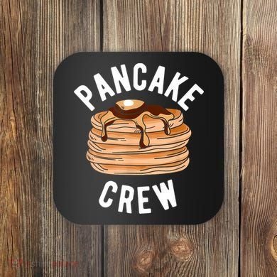 Pancake Crew Funny Pancake Coaster