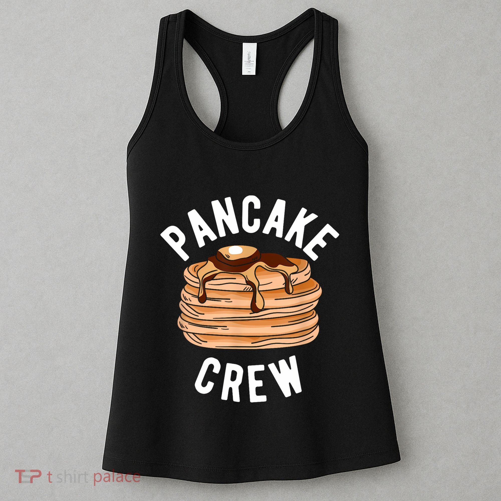 Pancake Crew Funny Pancake Women's Tank Top