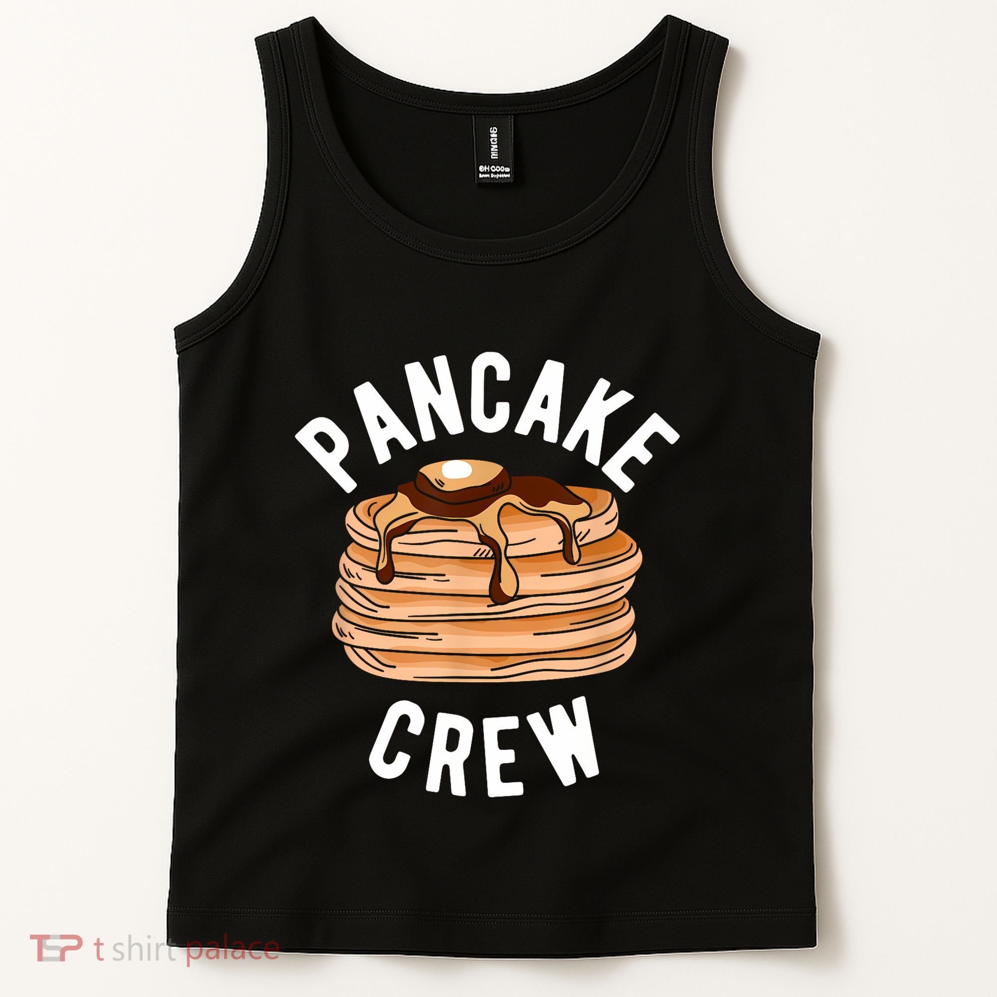 Pancake Crew Funny Pancake Tank Top