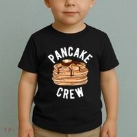 Pancake Crew Funny Pancake Toddler T-Shirt thumb 2