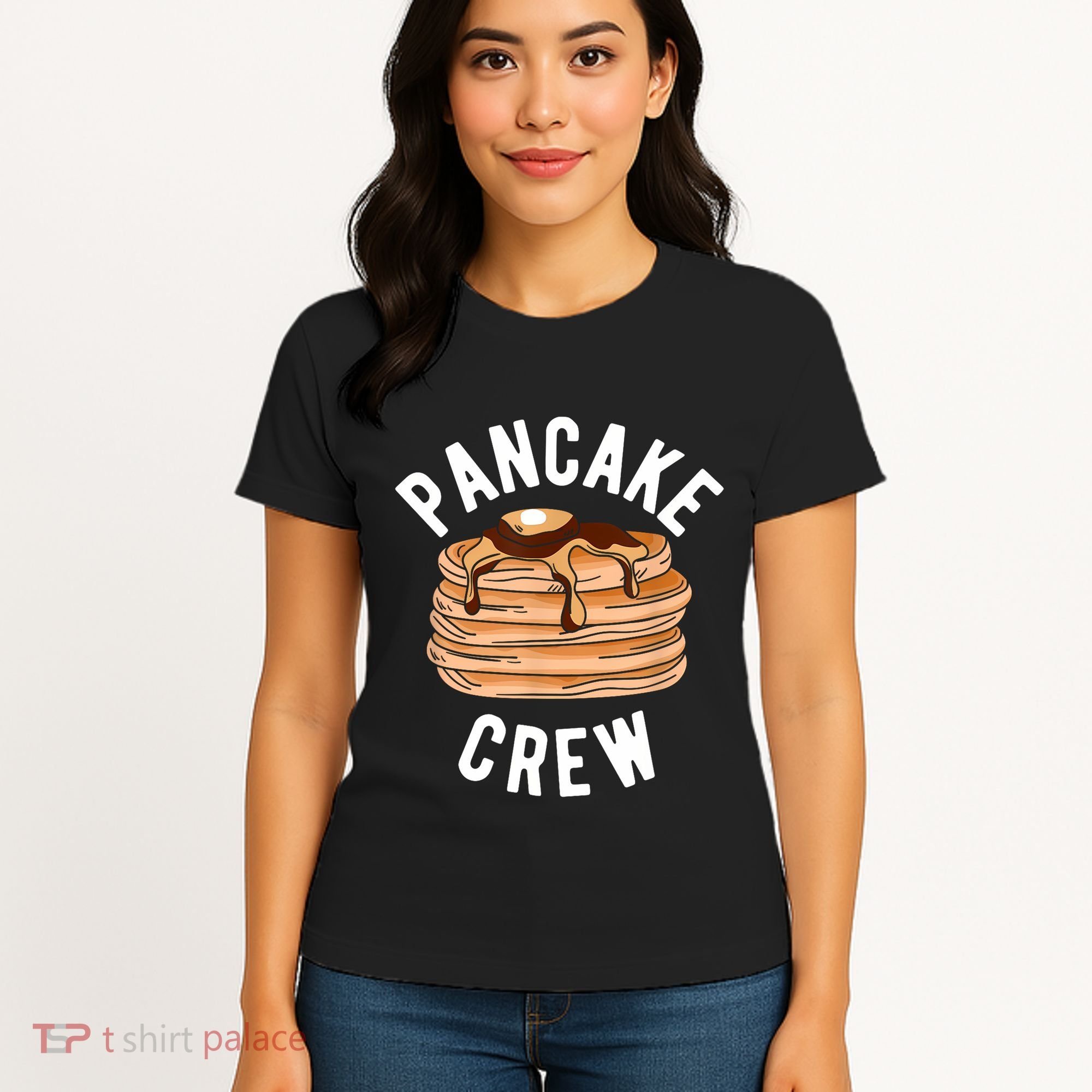Pancake Crew Funny Pancake Women's T-Shirt