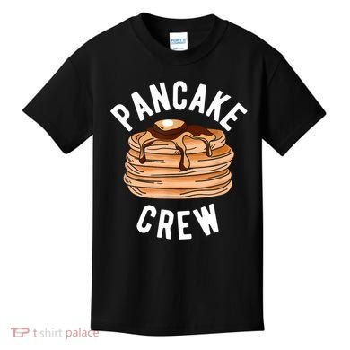 Pancake Crew Funny Pancake Kids T-Shirt
