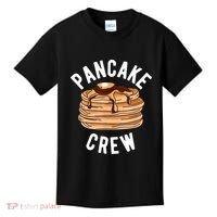 Pancake Crew Funny Pancake Kids T-Shirt thumb 0