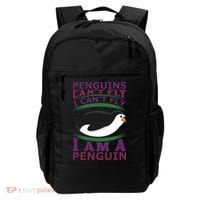 Penguins Can't Fly Fly I Am A Penguin Backpack thumb 0