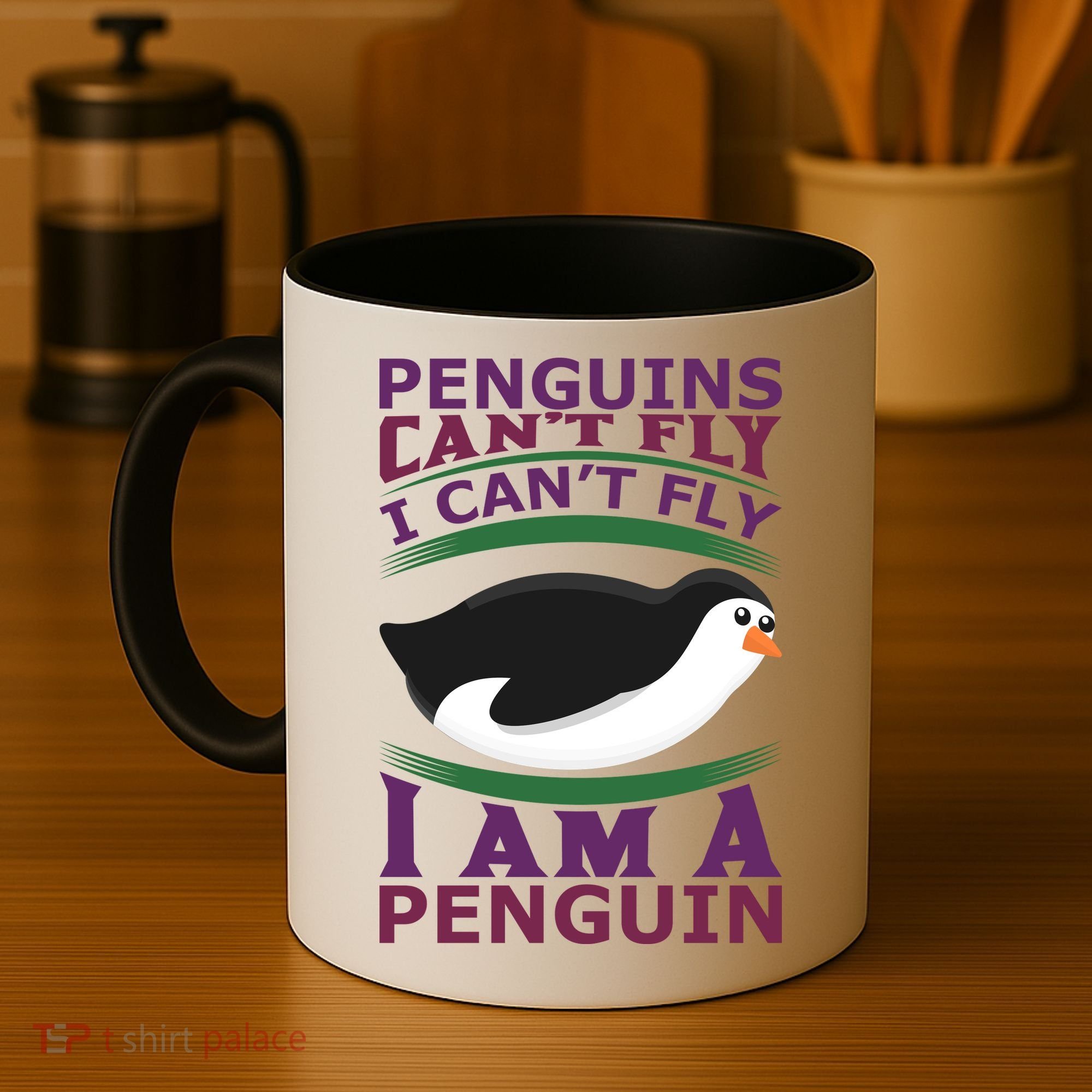 Penguins Can't Fly Fly I Am A Penguin Coffee Mug