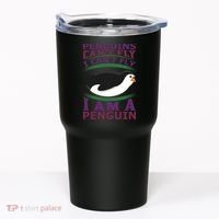 Penguins Can't Fly Fly I Am A Penguin Tumbler thumb 0