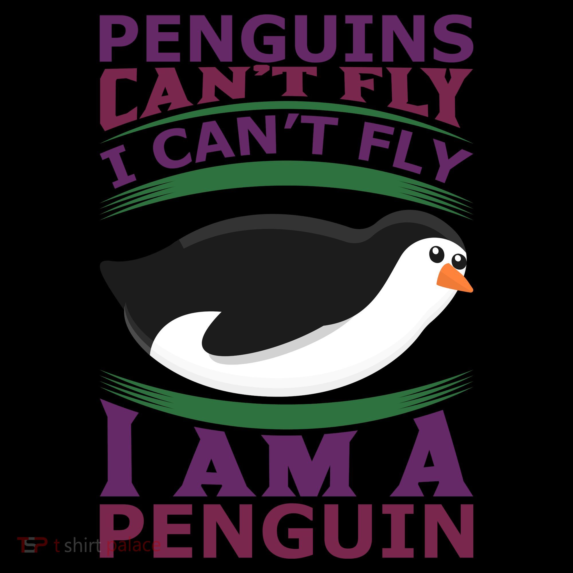 Penguins Can't Fly Fly I Am A Penguin Mousepad