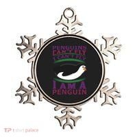 Penguins Can't Fly Fly I Am A Penguin Ornament thumb 0