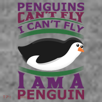 Penguins Can't Fly Fly I Am A Penguin Doggie Tank thumb 3