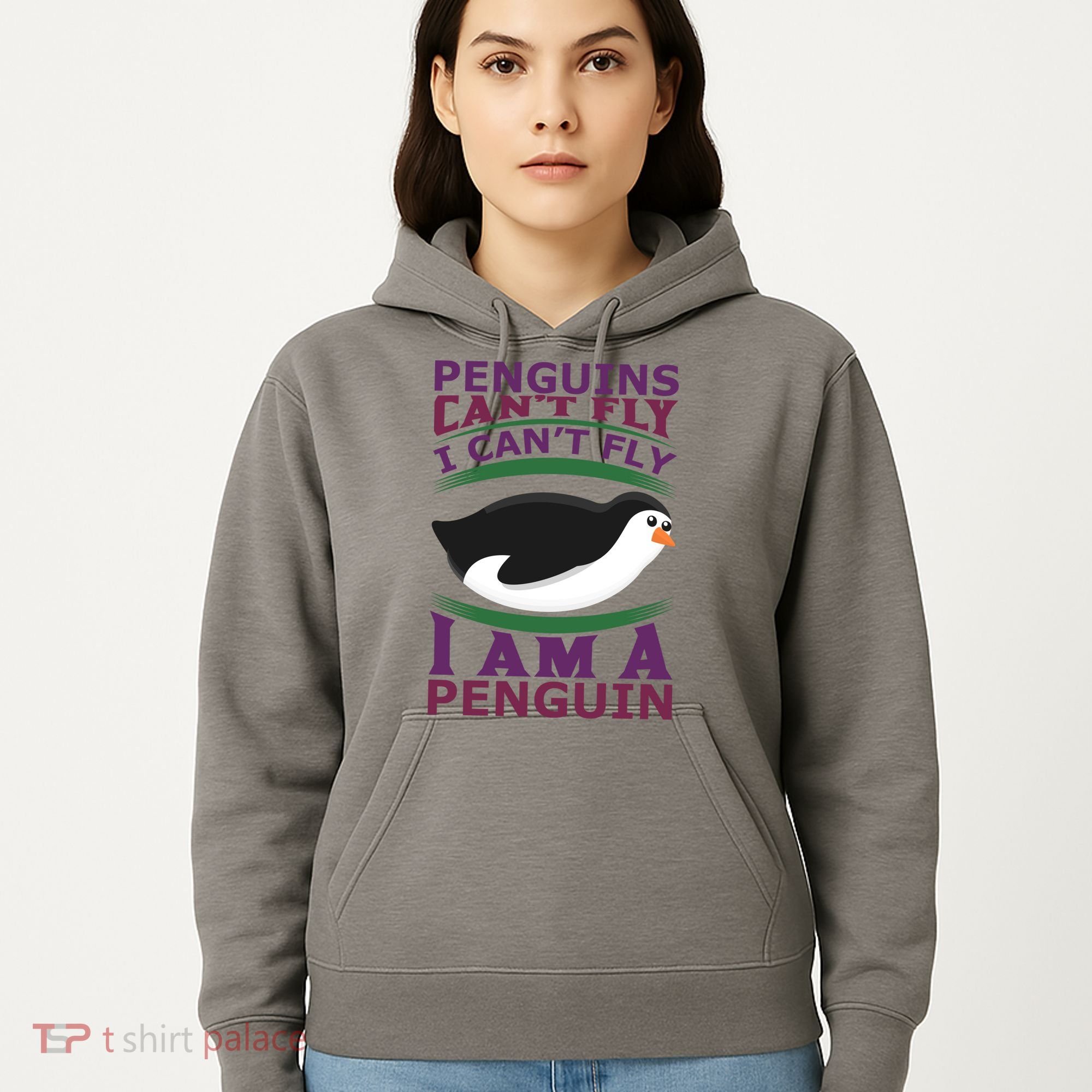 Penguins Can't Fly Fly I Am A Penguin Hoodie